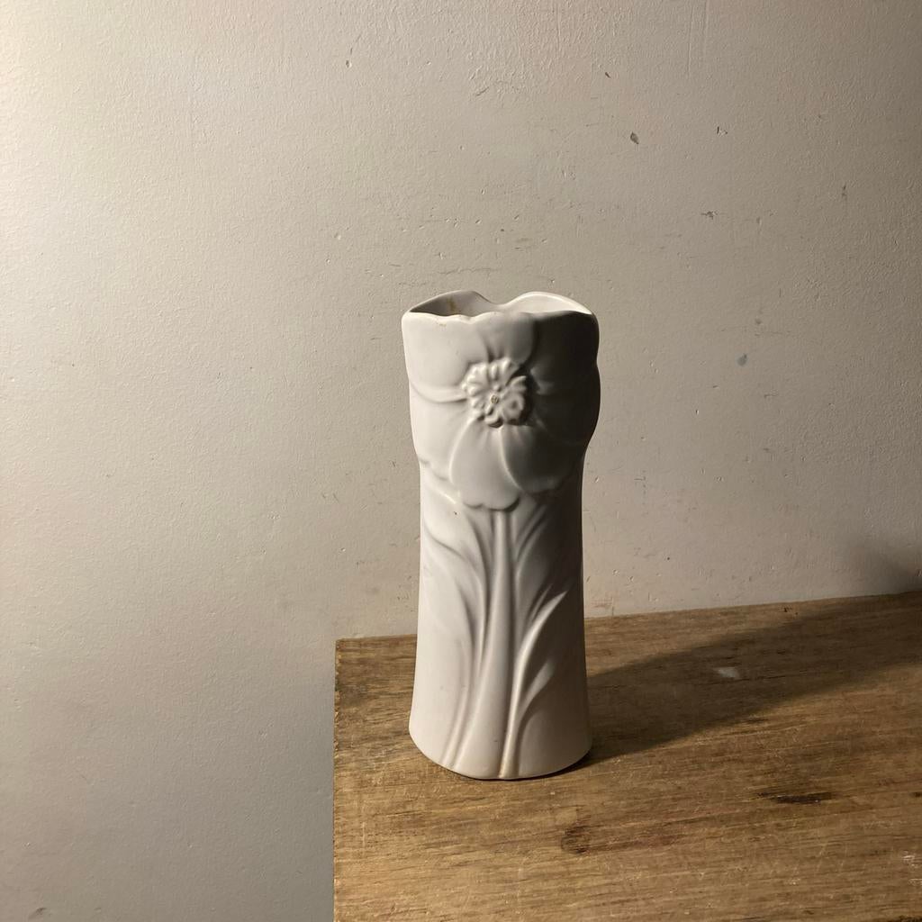 Vintage AK Kaiser Biscuitporselein Vaas, Jaren '70, West-Dui, Ophalen of Verzenden