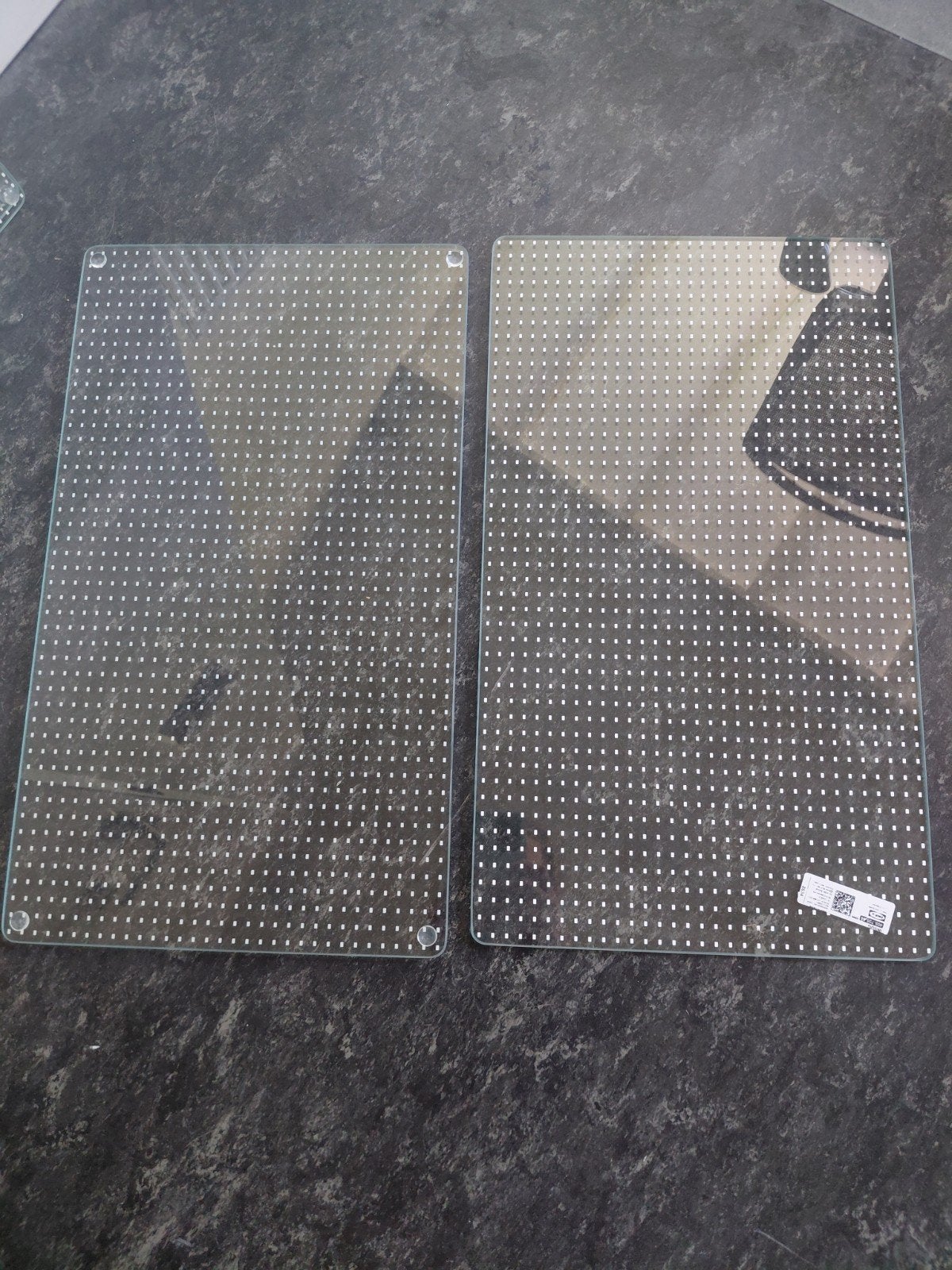 IKEA Insug kookplaatbeschermer (2 sets), Ophalen, IKEA, Nieuw, Glas