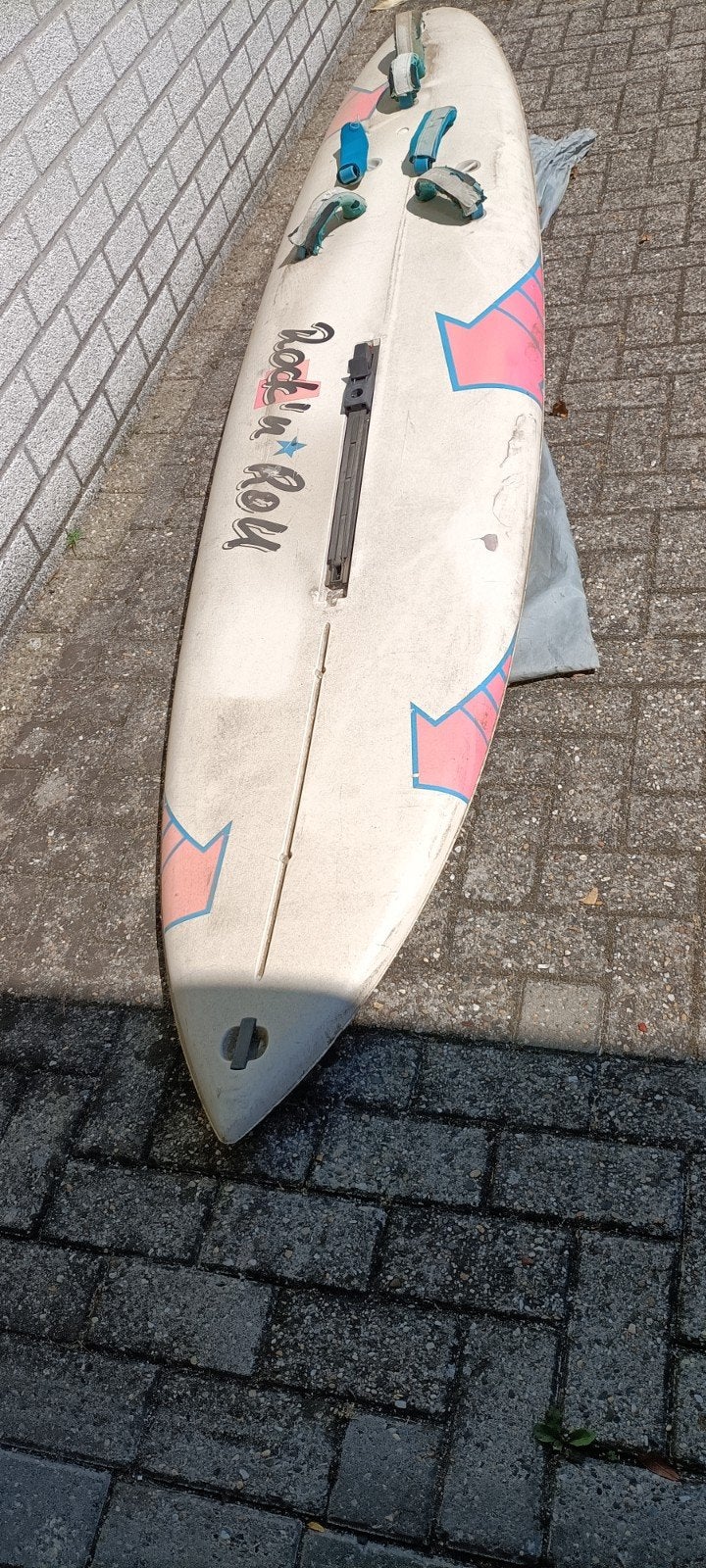 Rock&Rol surf plank 3 zeilen, Watersport en Boten, Windsurfen, Ophalen, Plank