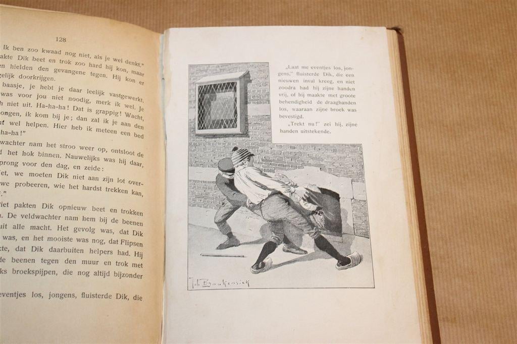 Uit het Leven van Dik Trom — Antieke Uitgave [1906], Antiek en Kunst, Antiek | Boeken en Bijbels, Ophalen of Verzenden