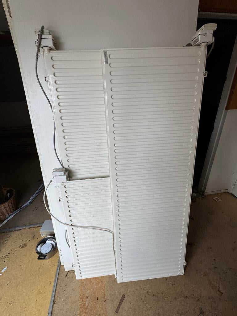 Elektrische radiatoren set: 2x 1500W, 1x 800W, 1x 500W, 30 tot 80 cm, Gebruikt, Radiator, Ophalen of Verzenden