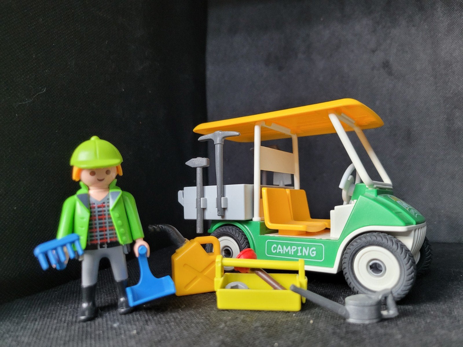 Playmobil camping klusjesman, Ophalen of Verzenden, Zo goed als nieuw