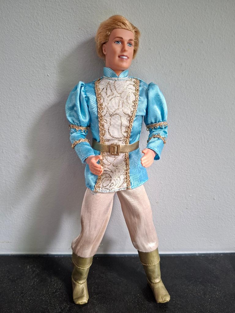 barbie prins Ken (Stefan v an Rapunzel) mer geluiden, Ophalen of Verzenden, Gebruikt, Barbie