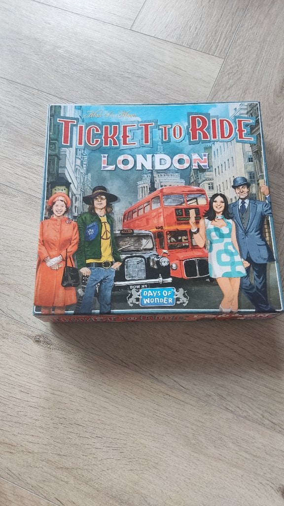 Ticket to ride London, Een of twee spelers, Ophalen of Verzenden, Zo goed als nieuw, Days of Wonder