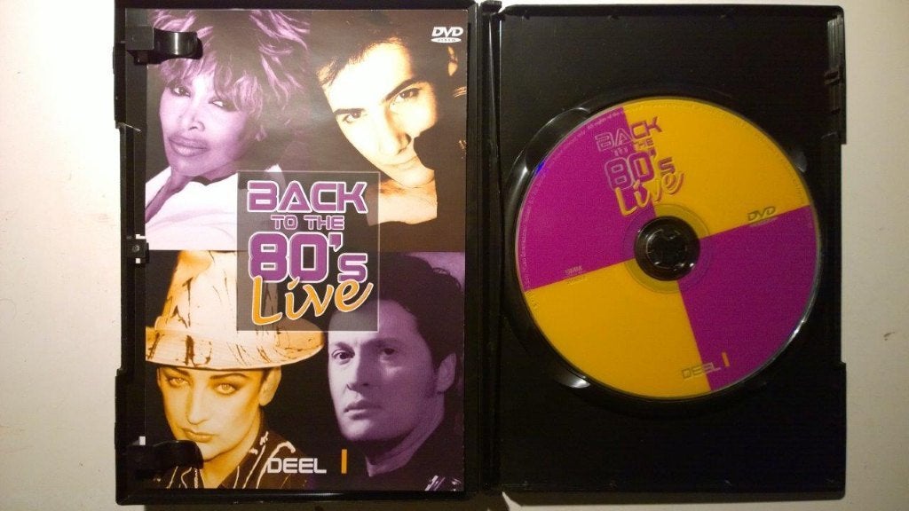 Back To The 80's Live Deel 1 (DVD), Alle leeftijden, Ophalen of Verzenden, Zo goed als nieuw, Verzameling