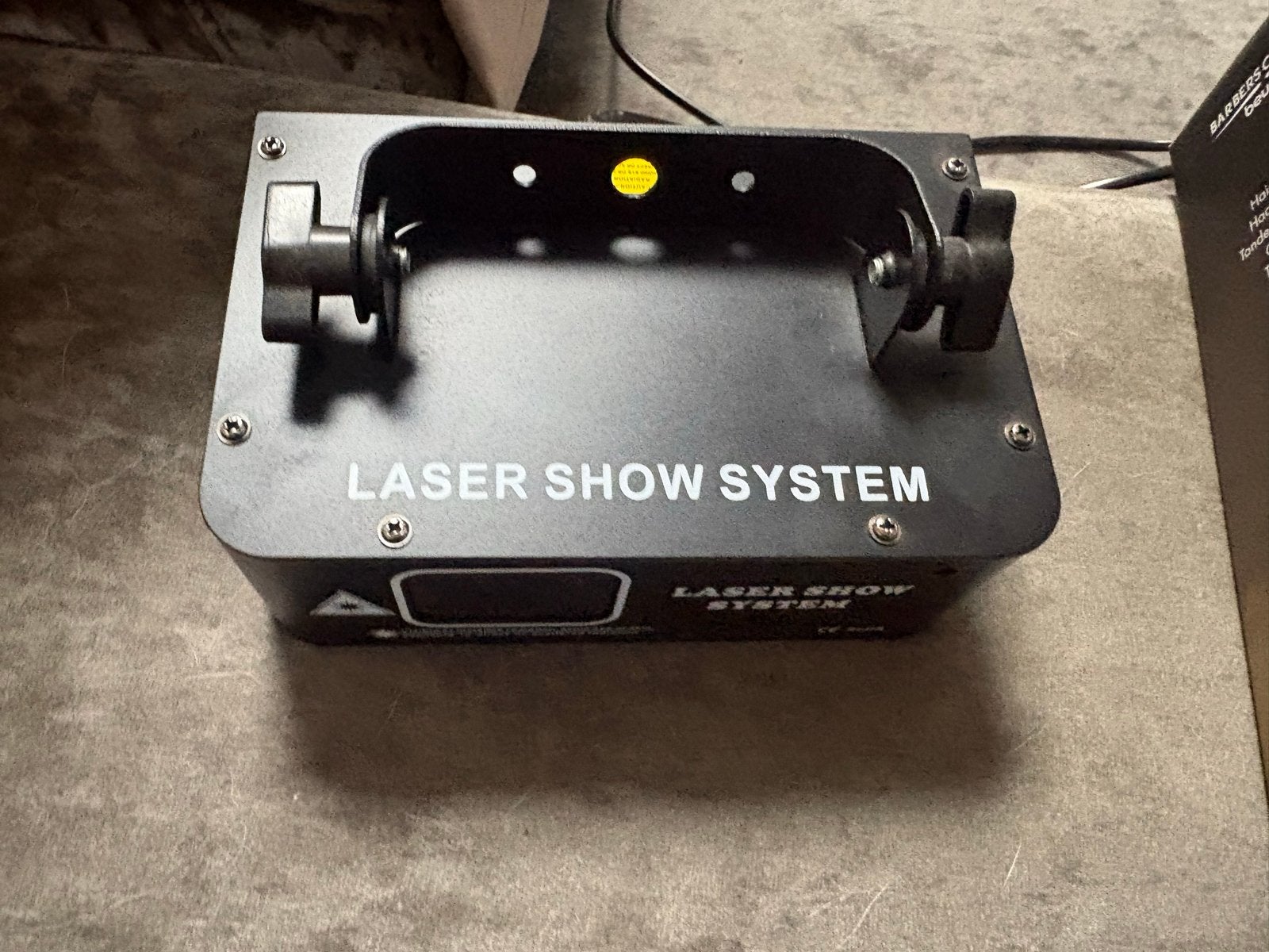 Laserlamp - Laser Show System met figuren, Ophalen, Gebruikt, Laser