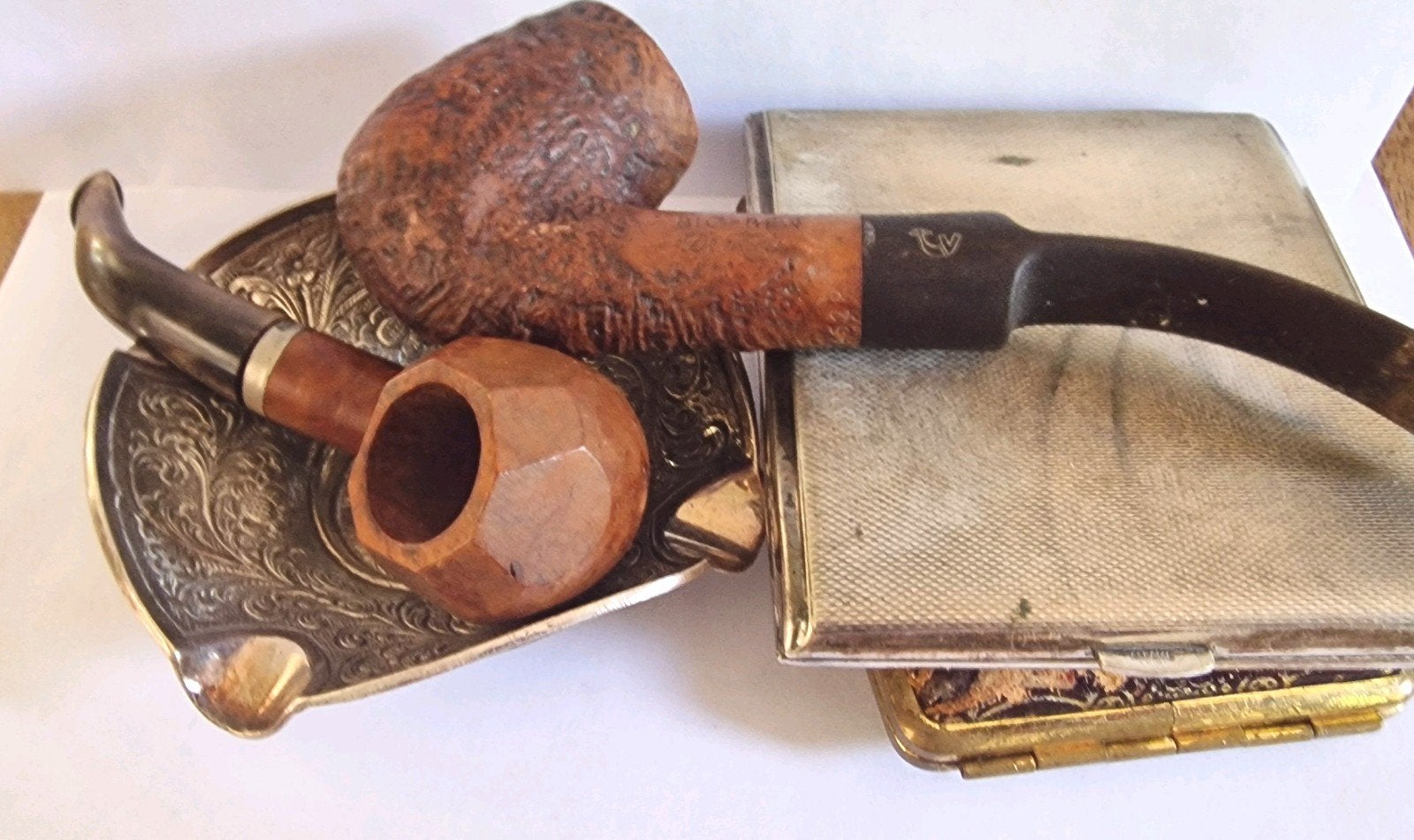 Vintage Rookaccessoires: Pijpen, Asbak & Sigarettendoosjes, Verzamelen, Ophalen of Verzenden, Gebruikt, Asbak