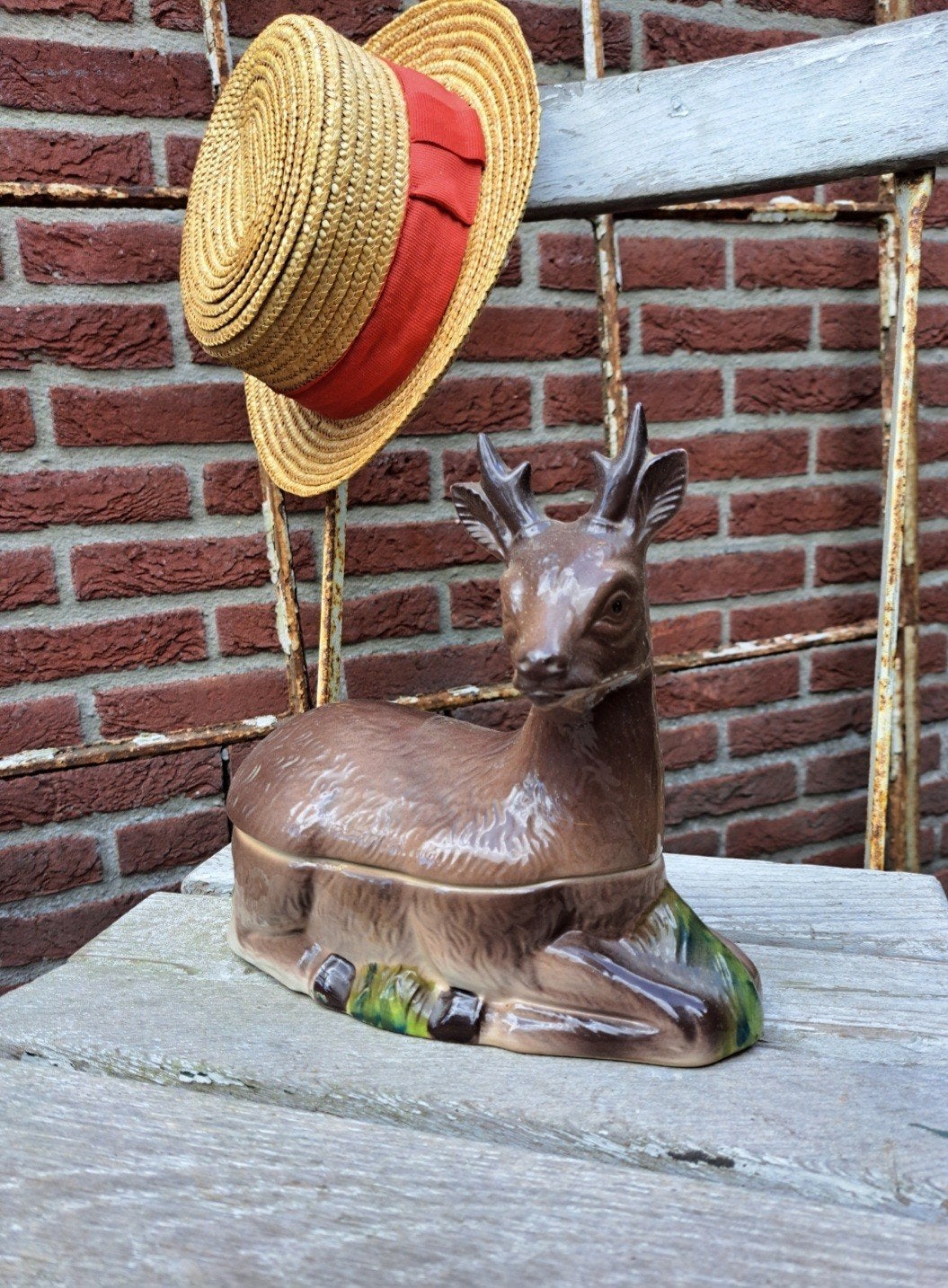 Franse herten pateschaal, Antiek en Kunst, Ophalen of Verzenden