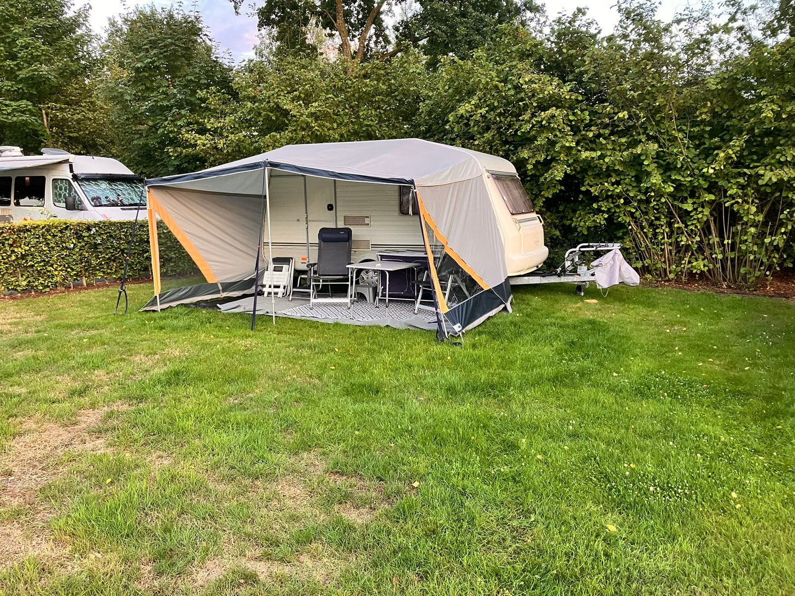 De Wit panoramaluifel maat 8,omloop 785 cm, Ophalen of Verzenden, Gebruikt, Ten Cate All Season 240g/m2, Overige merken