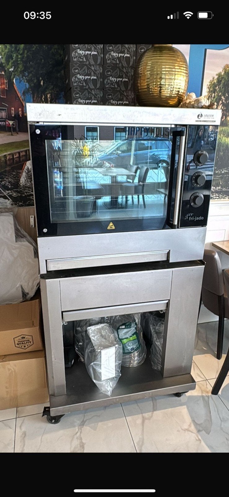 kippengrill,tg4,Fri-jado,frijado,kippengrillspecialist,230v!, Ovens, Magnetrons en Steamers, -, -, Ophalen of Verzenden