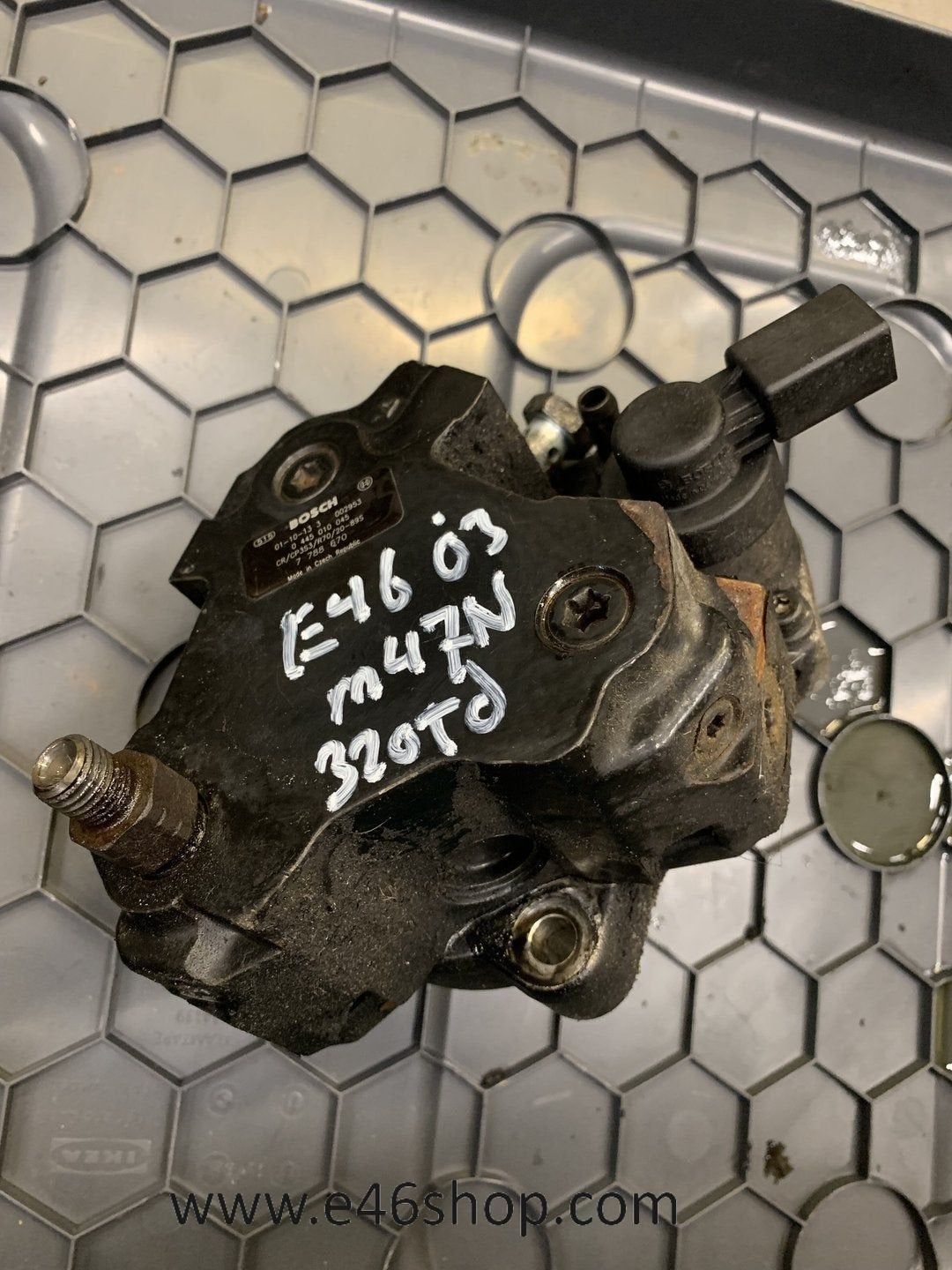 HOGEDRUK POMP BMW E46 320TD 2003 M47 MOTOR, Gebruikt, -, -, Ophalen of Verzenden