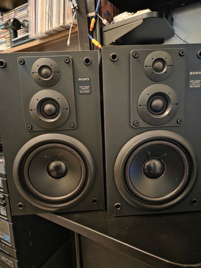 Sony SS-H3300 Bookshelf speakers, Ophalen, Zo goed als nieuw, Minder dan 60 watt, Boekenplank luidspreker