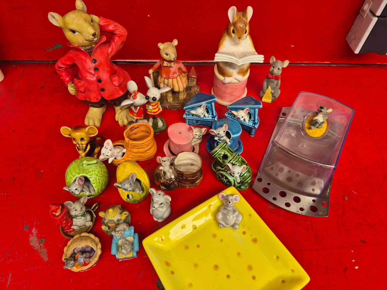 Grote collectie muizen beeldjes en decoratie  4 tot 20 cm, Ophalen of Verzenden