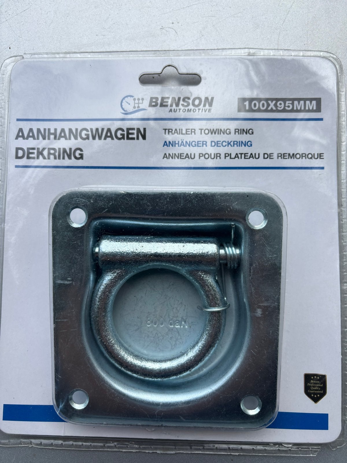 Benson Aanhanger Dekring 100x95mm -  sjorringen NIEUW., Ophalen of Verzenden, Nieuw