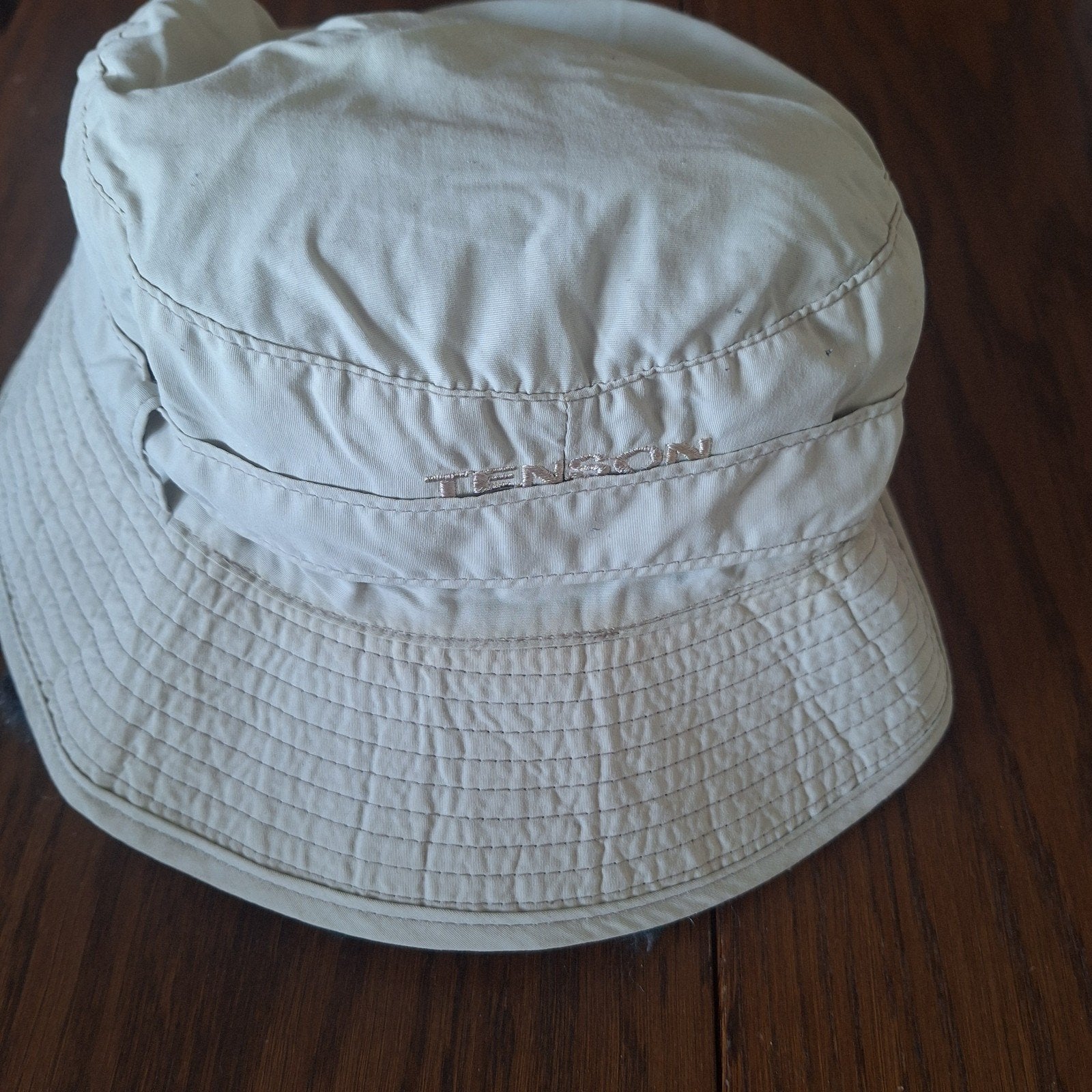 Tenson outdoor hoed - Beige, One size fits all, Ophalen of Verzenden, Zo goed als nieuw, One size fits all, Hoed