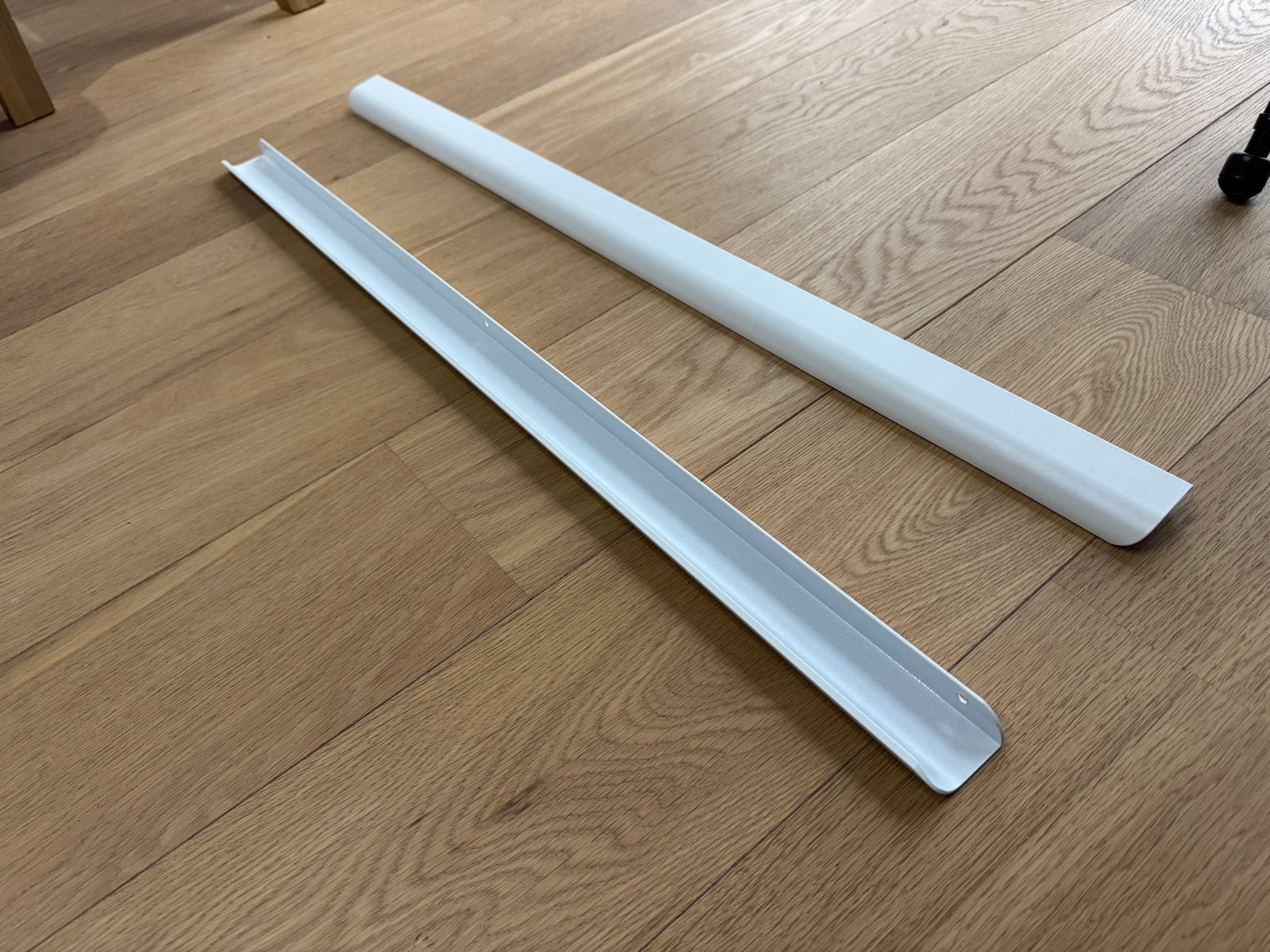 Ikea Billsbro handgreep 72cm wit, 2 stuks, Ophalen of Verzenden, Zo goed als nieuw, Wit, Metaal