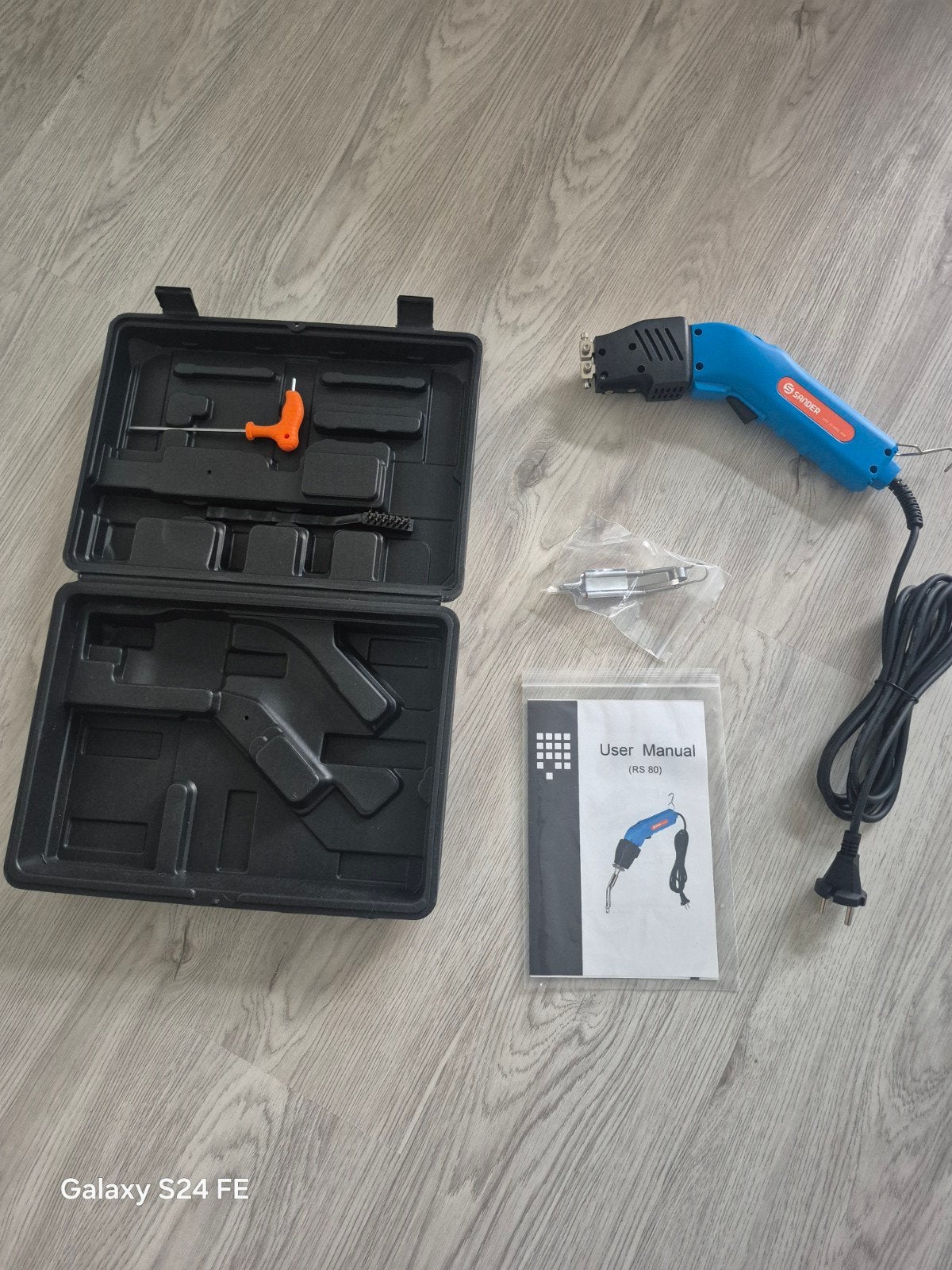 Sander RS 80 Hittezaag /snijdervoor stof en touw, Minder dan 30 mm, Sander, Overige typen, Ophalen of Verzenden