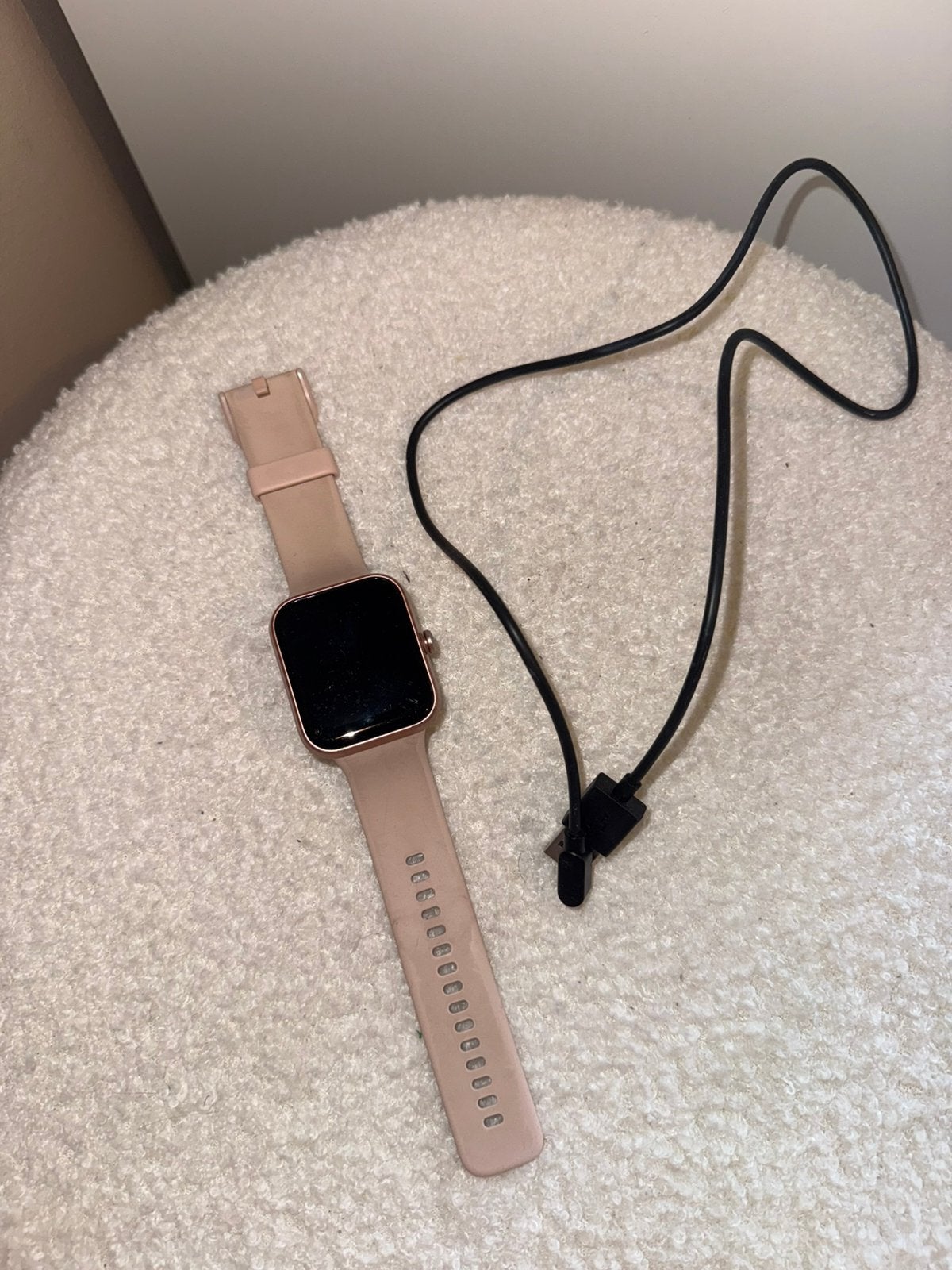Smartwatch Dames S207, Ophalen of Verzenden, Zo goed als nieuw, Zwart, Android