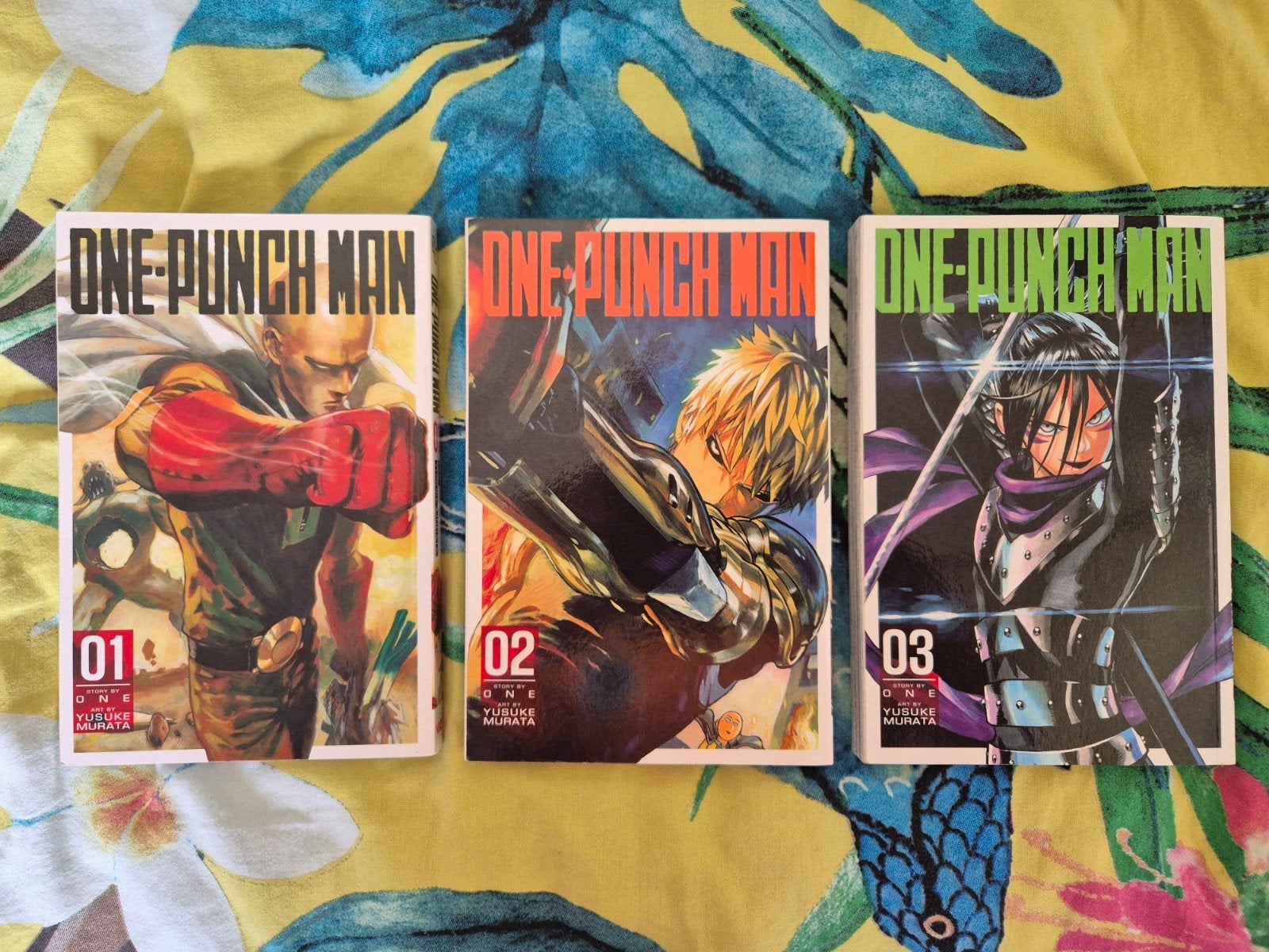 One-Punch Man Manga Deel 1-3 (Engels), Ophalen of Verzenden, Zo goed als nieuw