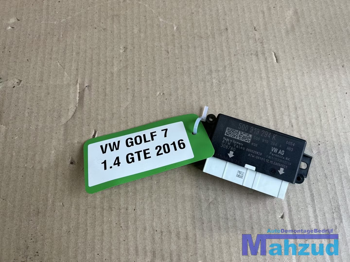 VW GOLF 7 Parkeersensor PDC Module 2012-2021, Gebruikt, Volkswagen, Volkswagen AG, Berliner Ring 2
38440  Wolfsburg, DE