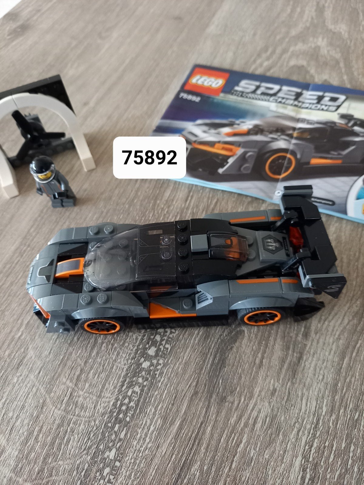 McLaren Senna set 75892, Ophalen of Verzenden, Zo goed als nieuw