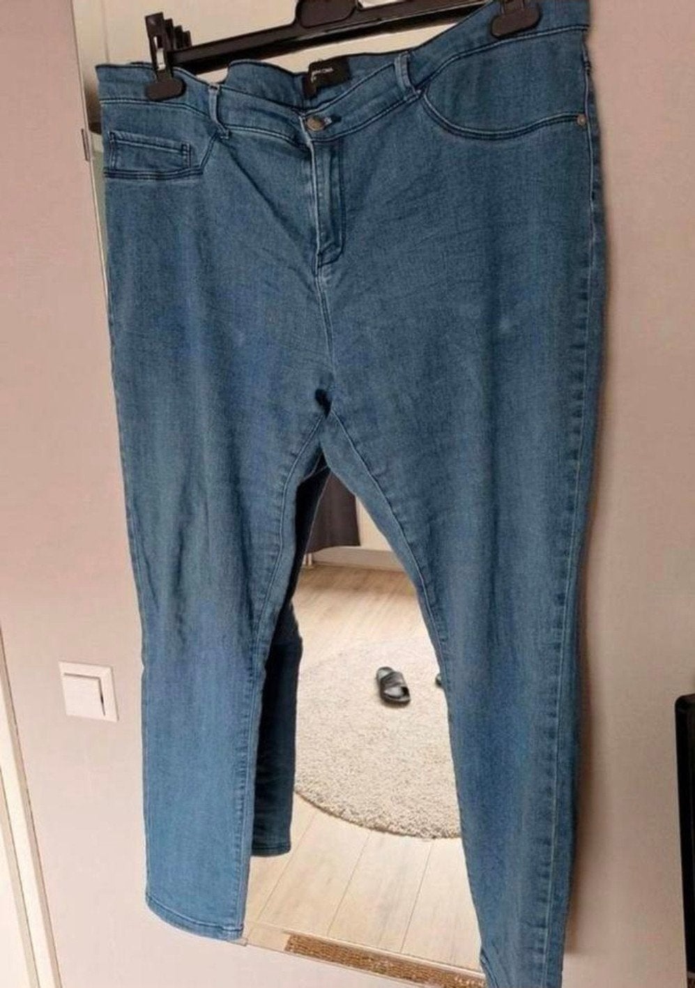 Only Carmakoma jeans maat 50, zo goed als nieuw, Blauw, Overige jeansmaten, Ophalen of Verzenden, Zo goed als nieuw