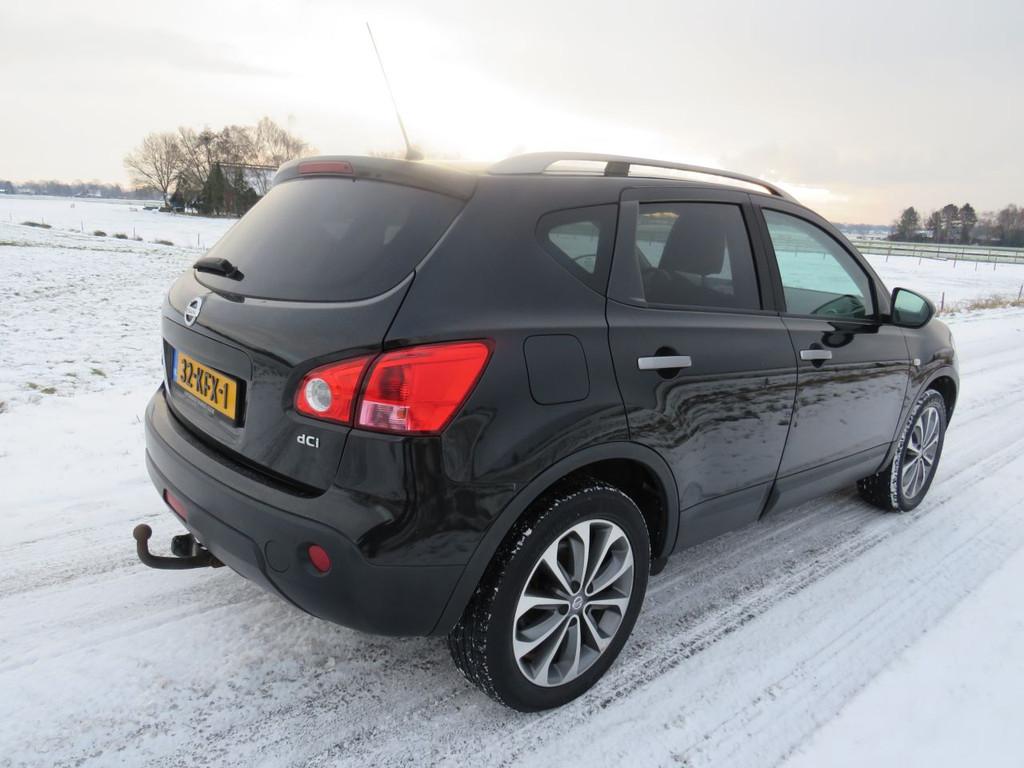 Nissan QASHQAI 2.0 DCi 150pk Connect 2009-11 Navigatie clima, Auto diversen, Schadeauto's, 1995 cc, Zwart, MPV, Nissan