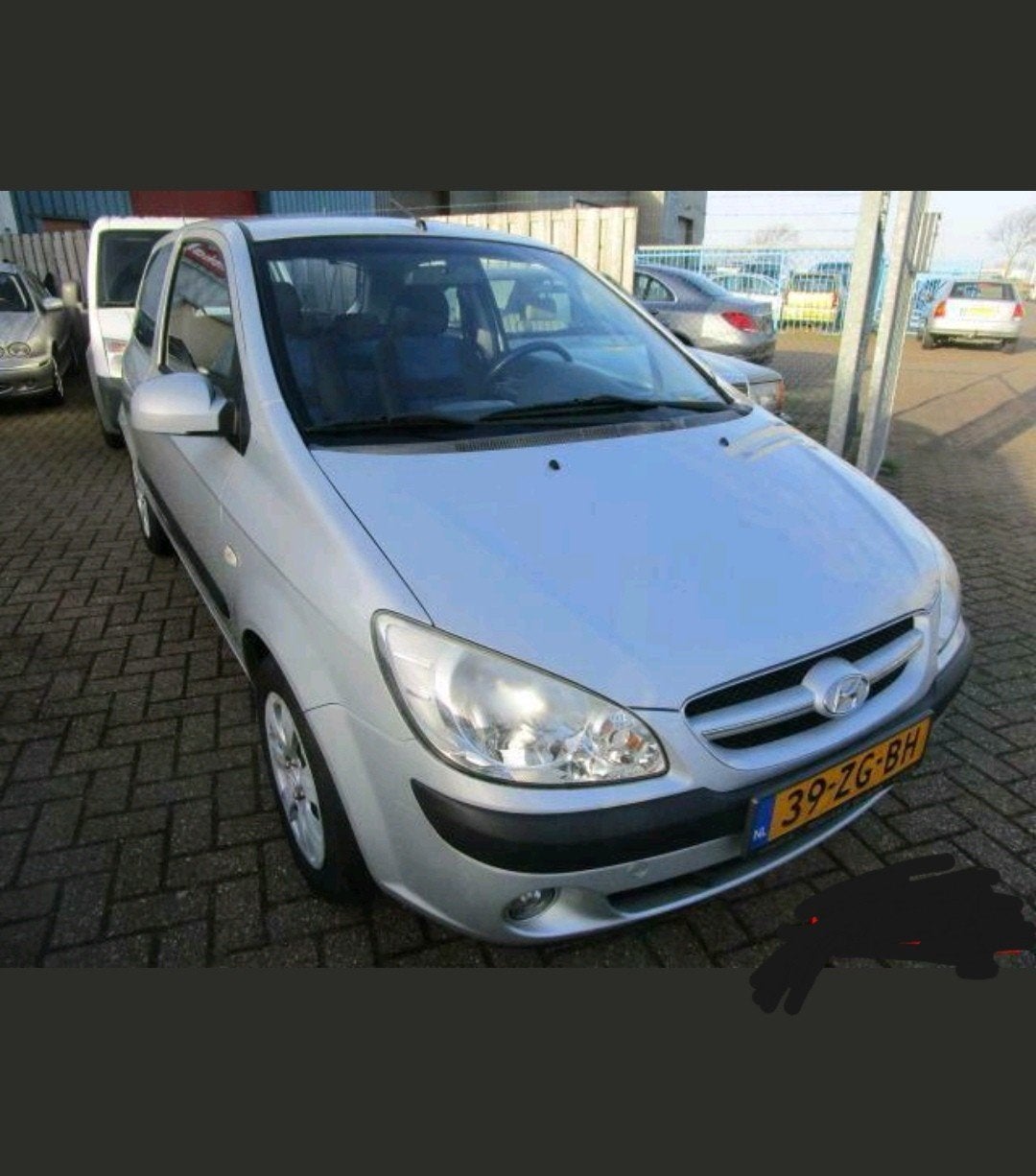Hyundai Getz 1.4 3DRS 2008 Grijs, 450 kg, 4 cilinders, Origineel Nederlands, Handgeschakeld
