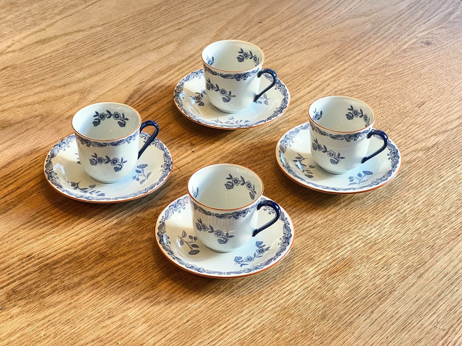 Rorstrand Ostindia koffiekopjes, Ophalen