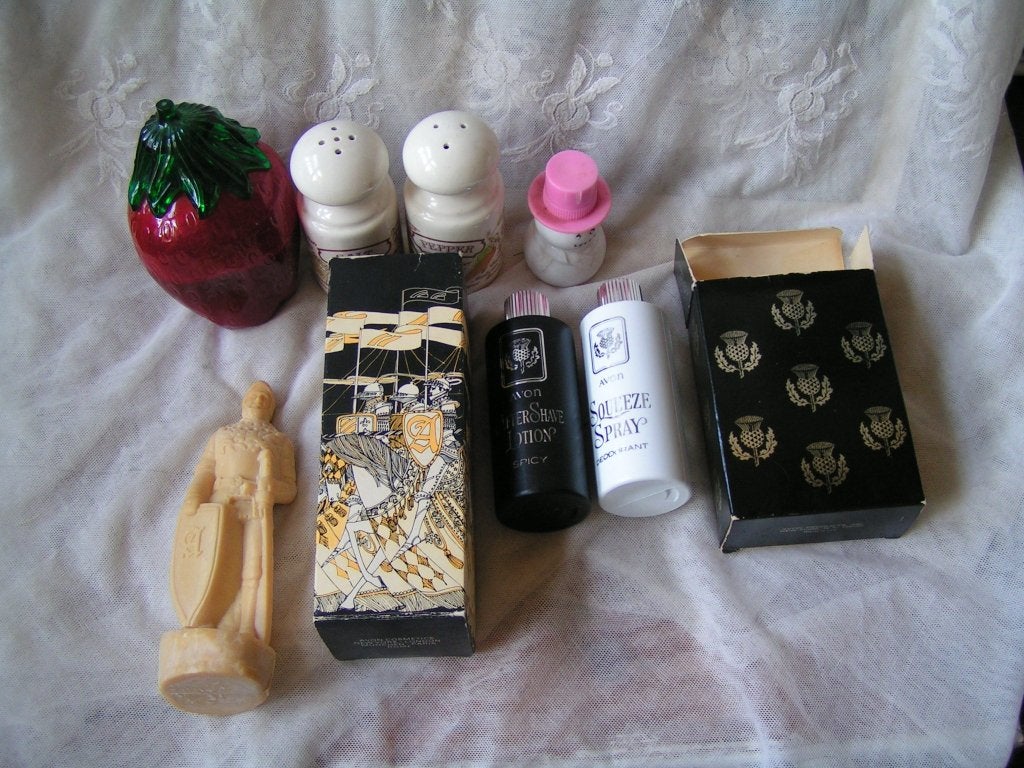 8 Avon artikelen nr YY 888, Verzenden, Miniatuur