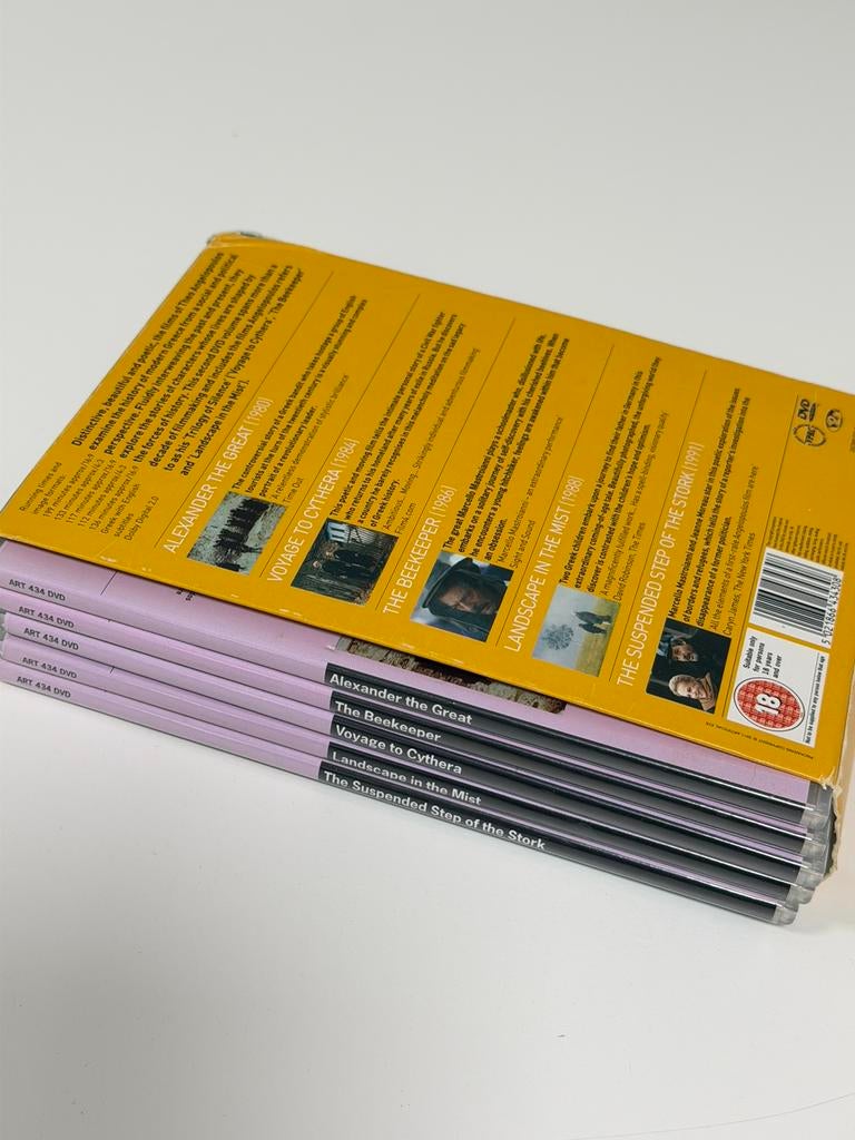 Theo Angelopoulos Collection Vol 2 DVD boxset Artificial Eye, Cd's en Dvd's, Vanaf 16 jaar, Ophalen of Verzenden, Zo goed als nieuw