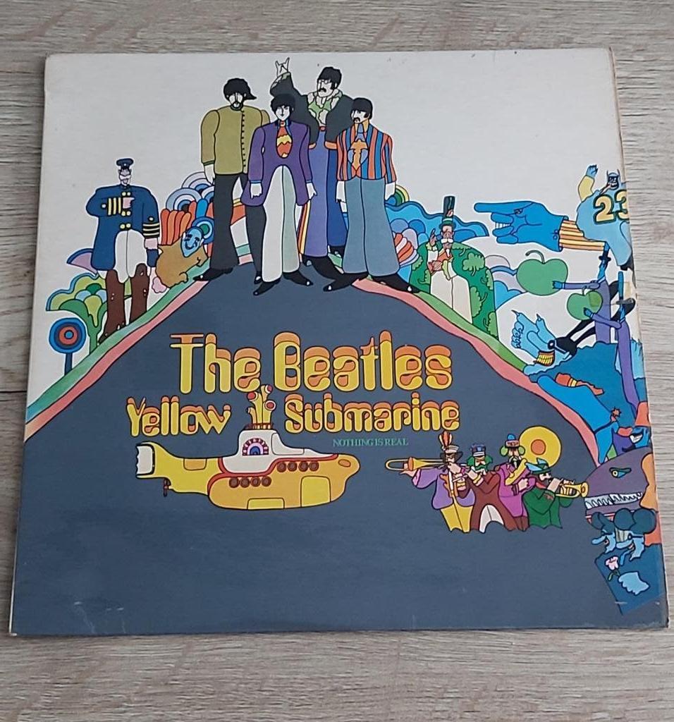 LP The Beatles Yellow Submarine 1969 Parlophone PCS 7070., Ophalen of Verzenden, 1960 - 1969, Gebruikt, 12 inch