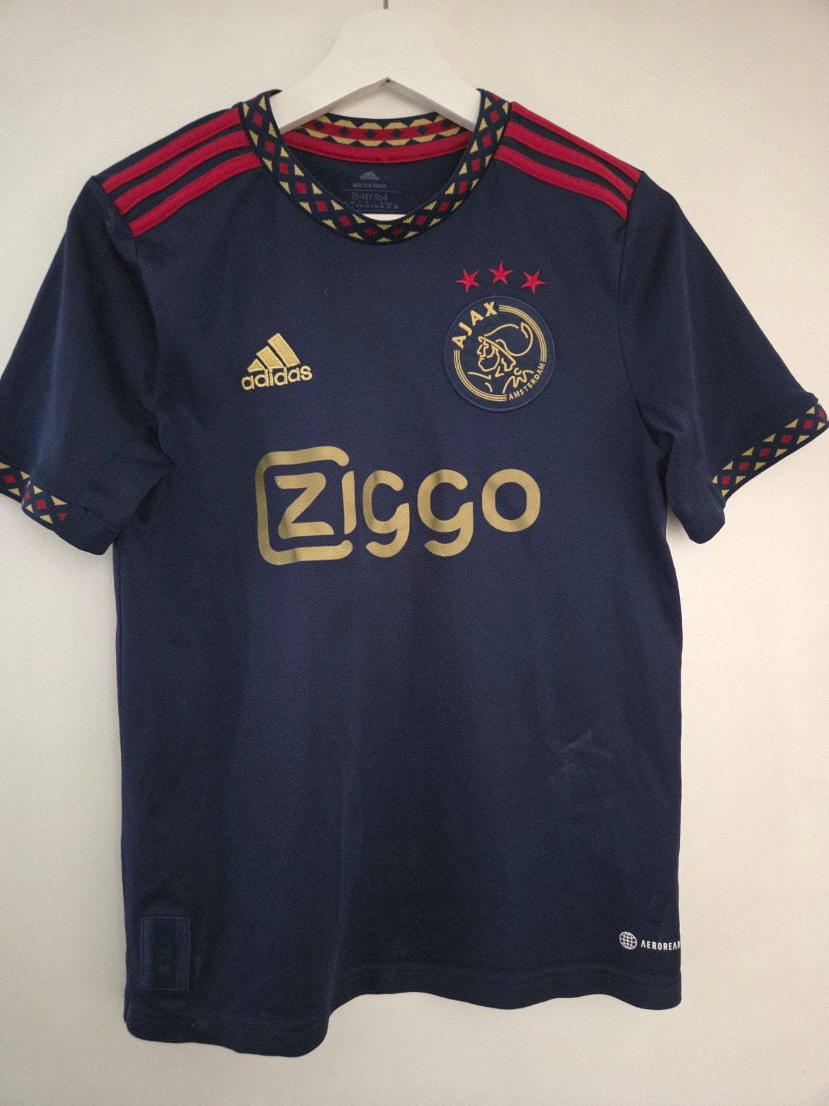 Ajax uitshirt 2022/2023 - Maat 164 (13-14 jaar), Ophalen of Verzenden