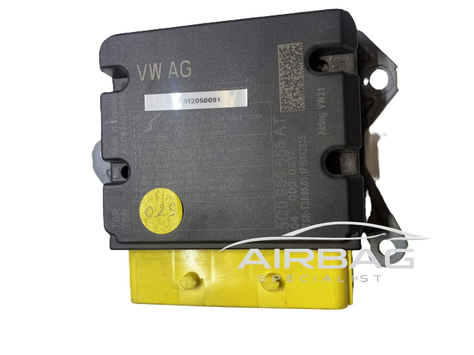 Volkswagen Golf 7 2013-2017 airbag module srs-module regelee, Gebruikt, -, -, Ophalen of Verzenden