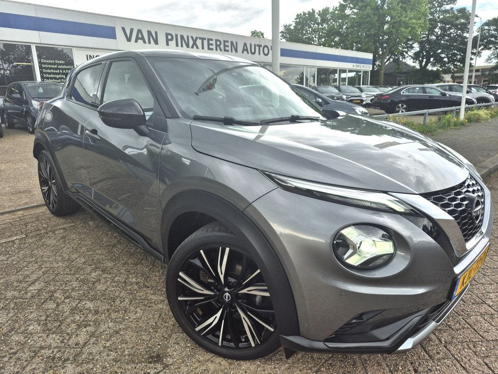 Nissan Juke 1.0 DIG-T N-Design (7X OP VOORRAAD) (bj 2023), Auto's, Nissan, Voorwielaandrijving, 12 maanden, Bedrijf, Handgeschakeld