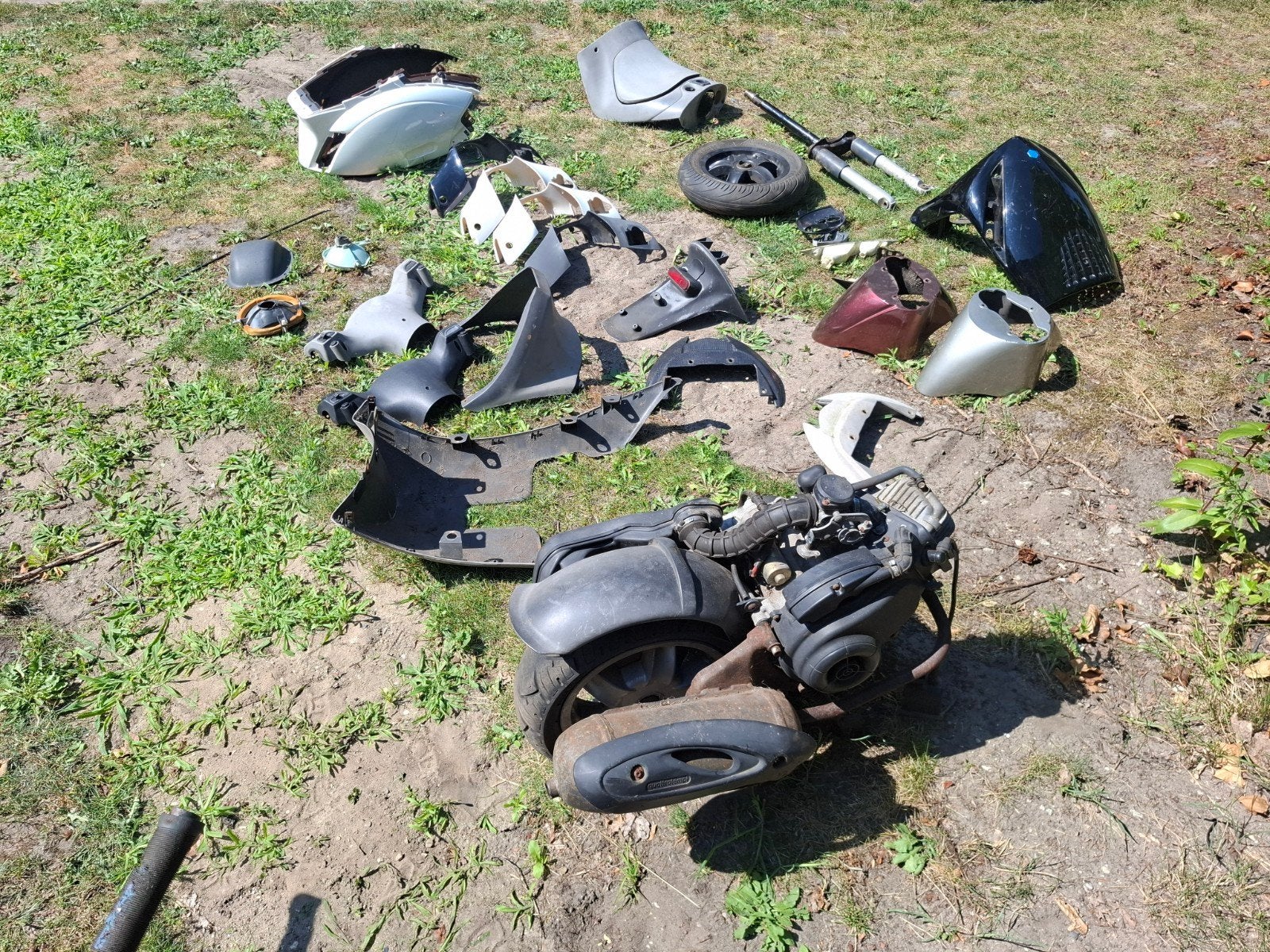 Piaggio zip onderdelen 100€, Ophalen, Zo goed als nieuw, Pitbike