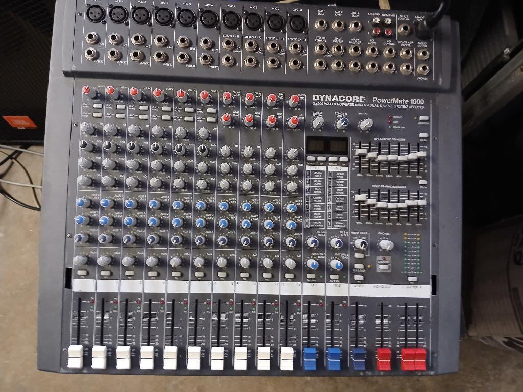 Dynacord Powermate 1000 MK1, Ophalen, Gebruikt, 10 tot 20 kanalen
