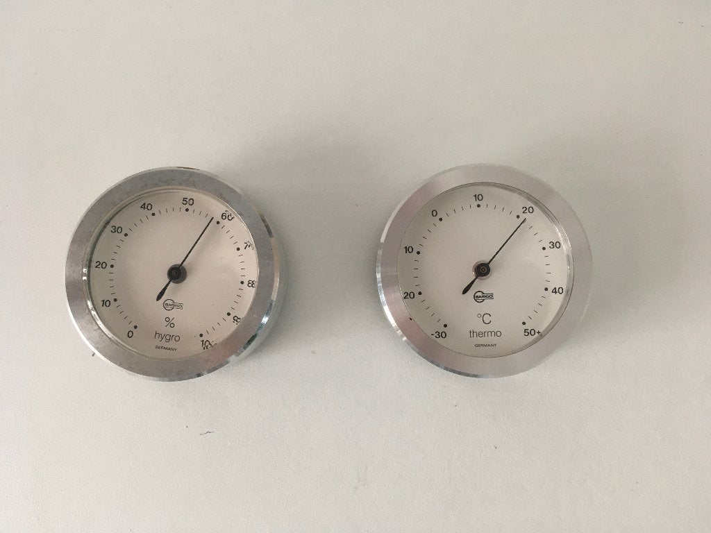 Thermometer en hygrometer, Ophalen of Verzenden, Zo goed als nieuw