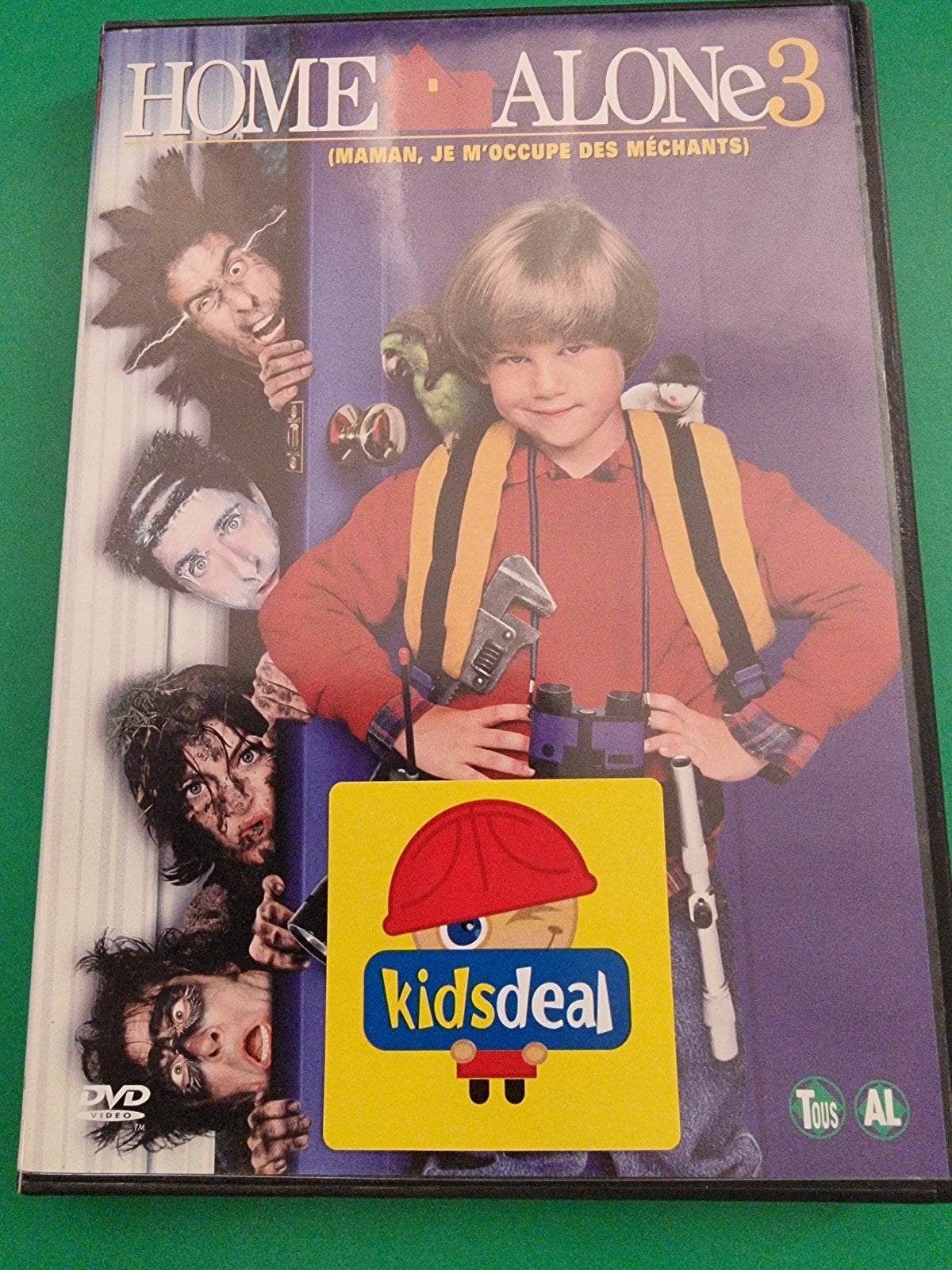 Home Alone 3 DVD - Zo goed als nieuw, Alle leeftijden, Spaans, Ophalen of Verzenden, Zo goed als nieuw