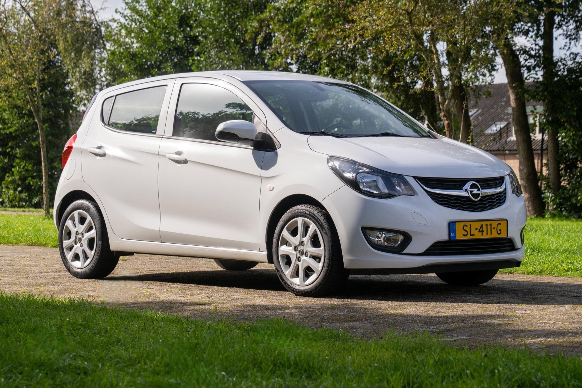 Opel KARL 1.0 ecoFLEX Edition 2e Eigenaar +NAP NL-auto, Stof, Gebruikt, Euro 6, Wit
