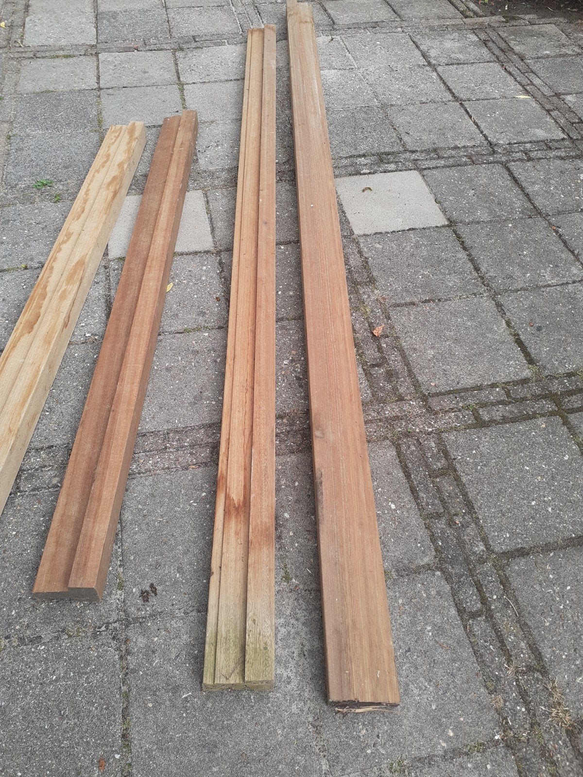 Kozijn hout, Ophalen, Hout, 75 tot 150 cm, Deurkozijn