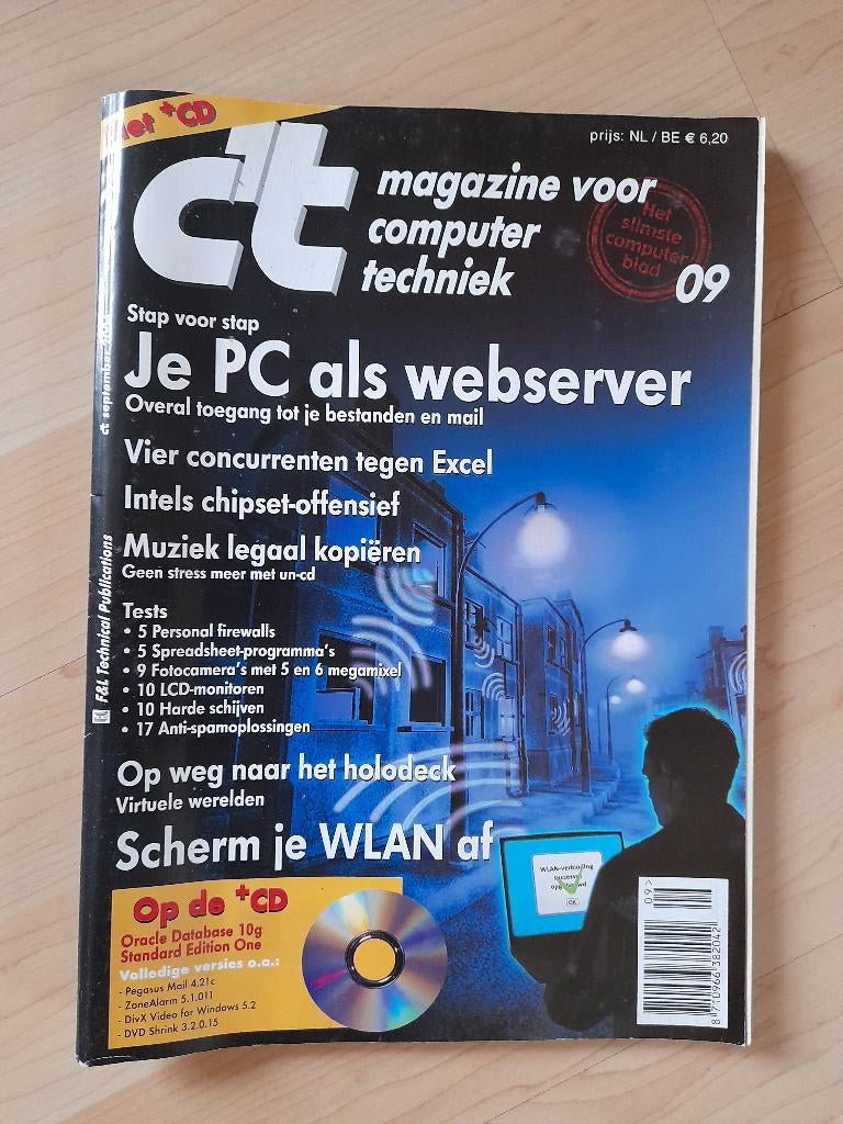 TIJDSCHRIFTEN C´T MAGAZINE VOOR COMPUTER EN TECHNIEK 2004, Boeken, Tijdschriften en Kranten, Ophalen of Verzenden, Zo goed als nieuw