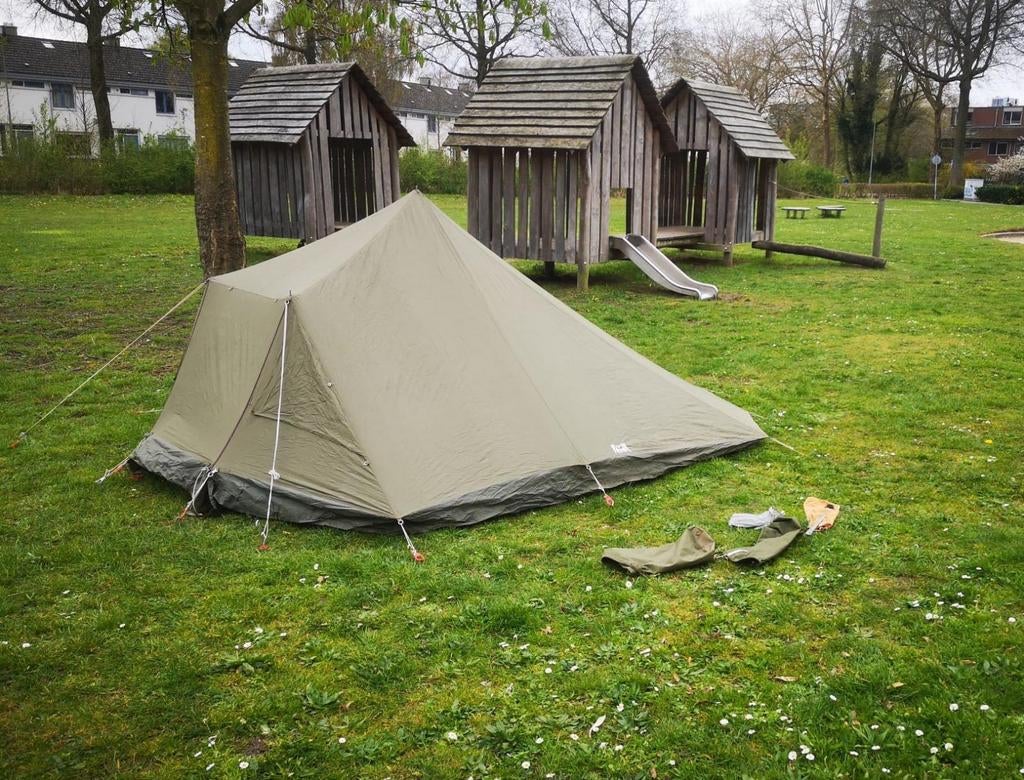 ESVO Sahara 2 persoons tent lichtgewicht katoen, Caravans en Kamperen, Ophalen of Verzenden