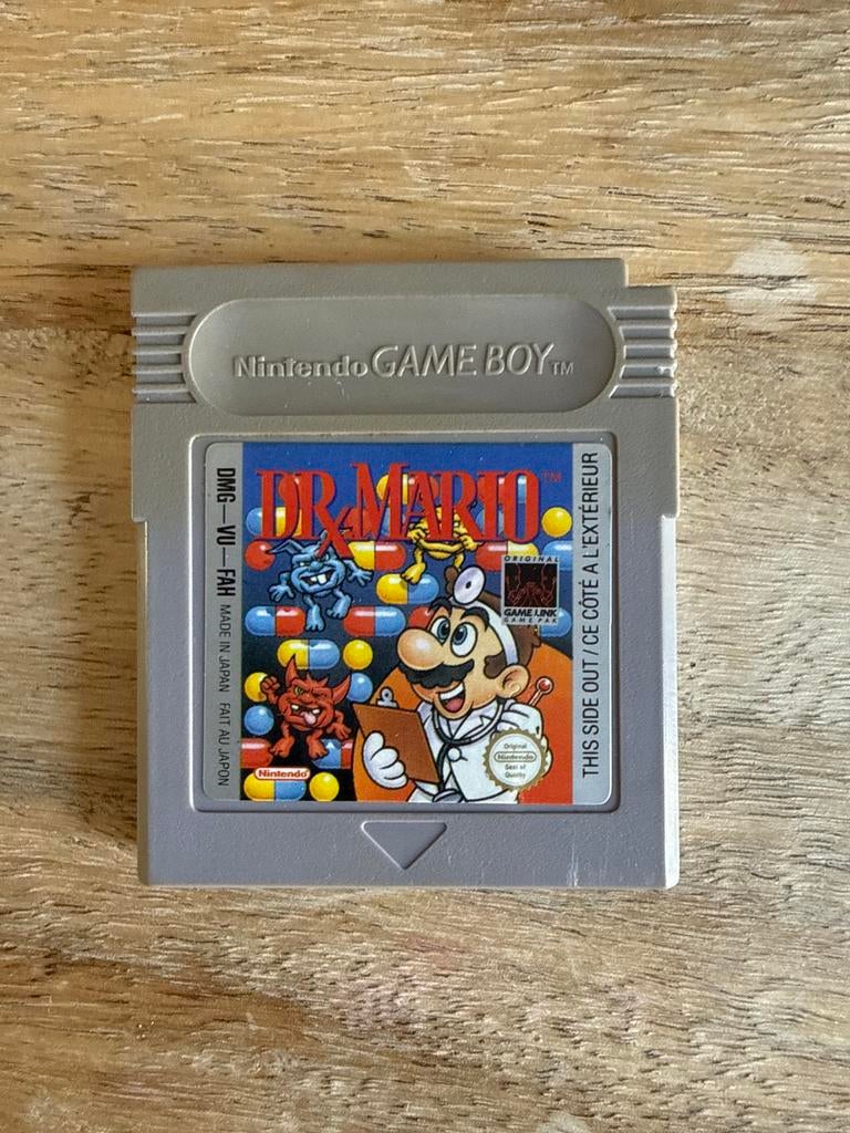 Dr. Mario Game Boy spel - Klassieke puzzelgame, Spelcomputers en Games, Games | Nintendo Game Boy, Puzzel en Educatief, Gebruikt