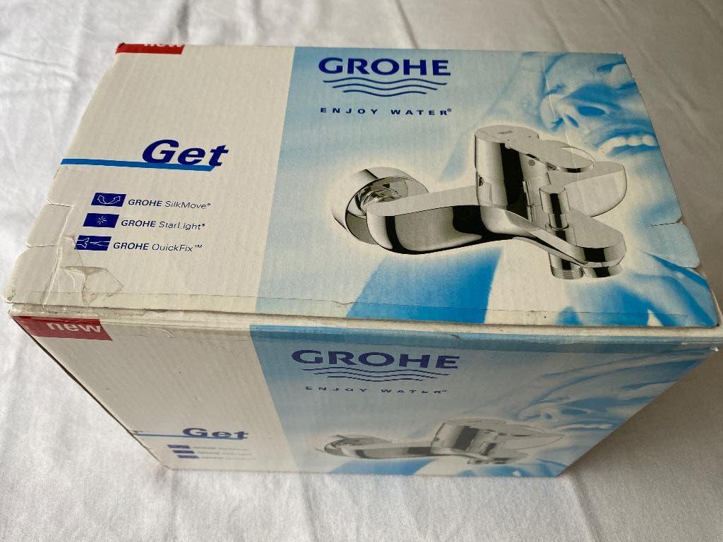 Grohe Get eengreeps badmengkraan, Doe-het-zelf en Verbouw, Sanitair, Ophalen, Gebruikt, Chroom, Bad