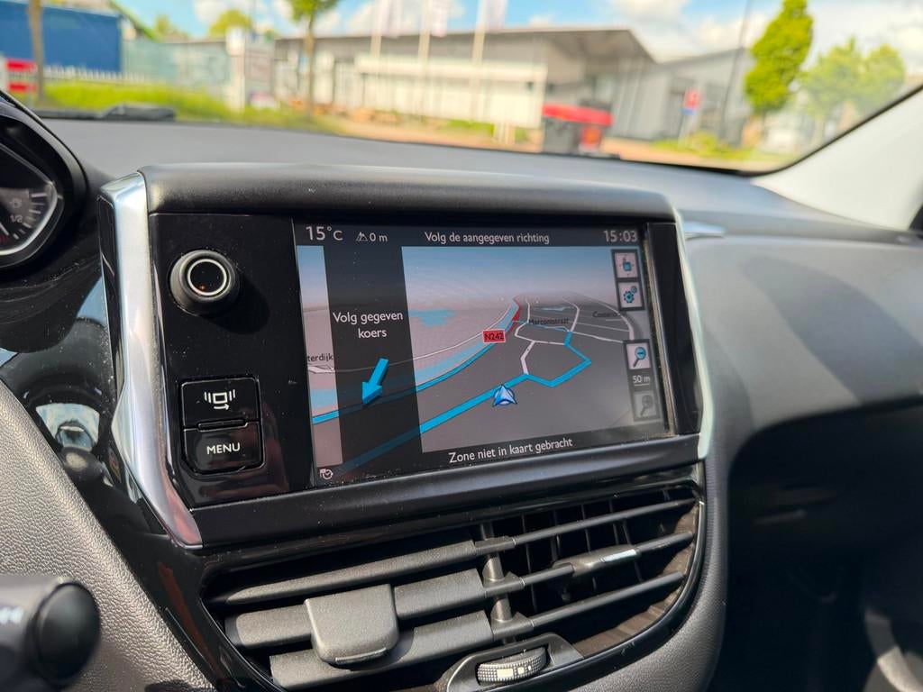 Peugeot 208 1.4 VTi Envy Clima Cruise|NAVI|Goed onderhouden!, Voorwielaandrijving, Euro 5, Stof, Zwart