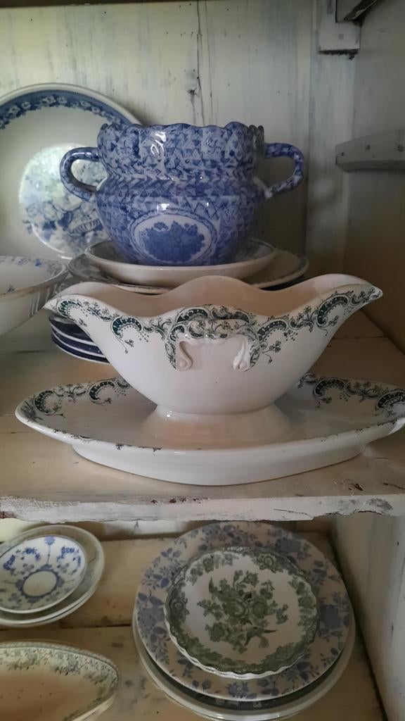 Antieke juskom saucière (nuzzelspul), Ophalen of Verzenden