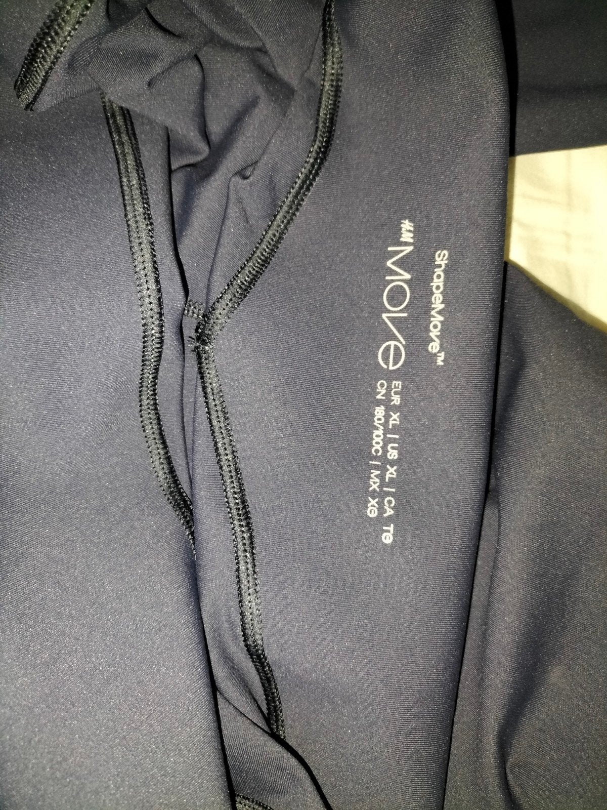 H&M Sportlegging - Blauwgrijs, H&M, Blauw, Maat 46/48 (XL) of groter, Ophalen of Verzenden