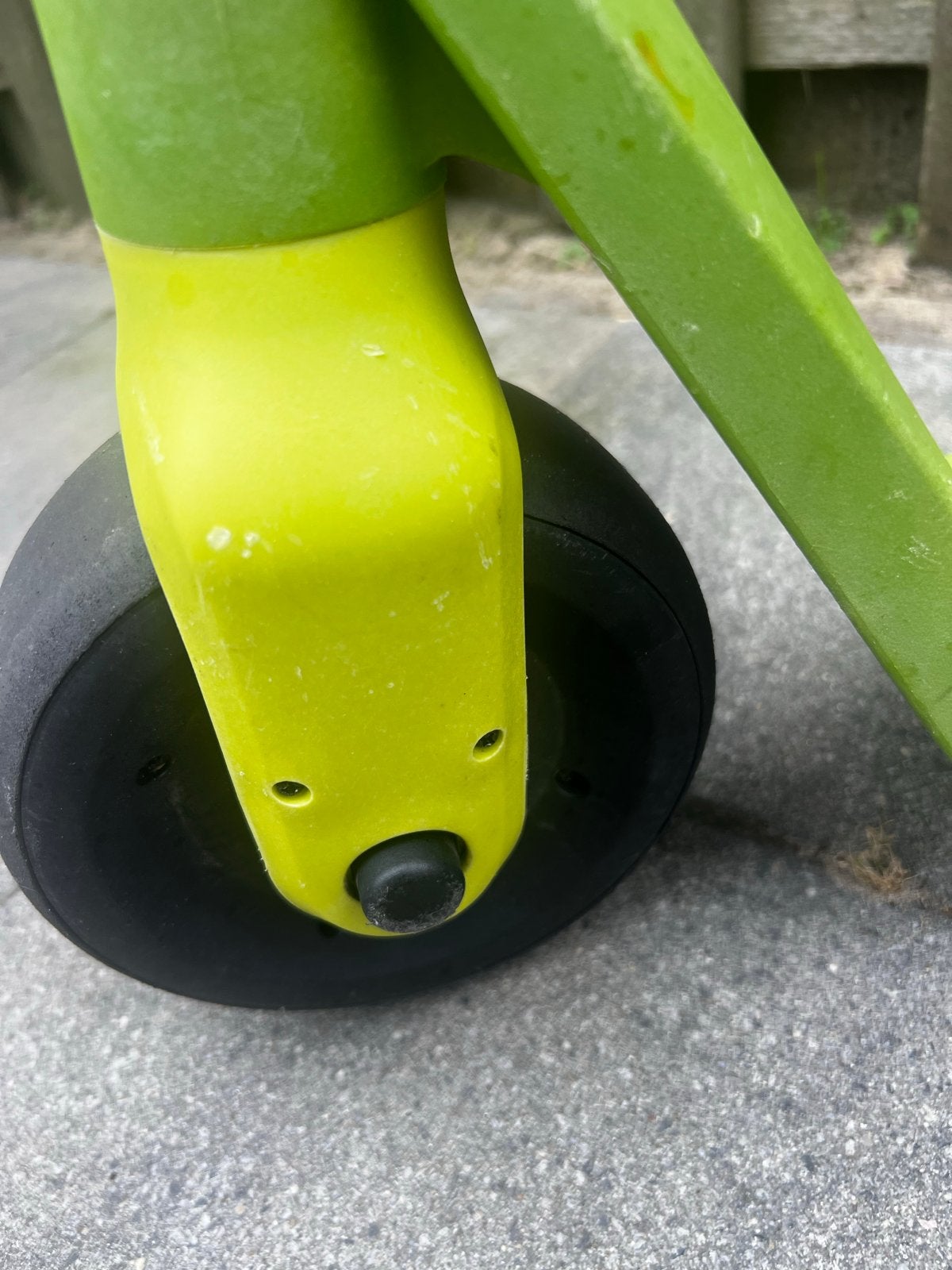 Razor step groen met rode accenten, Fietsen en Brommers, Steps, Gebruikt, Gewone step, Ophalen
