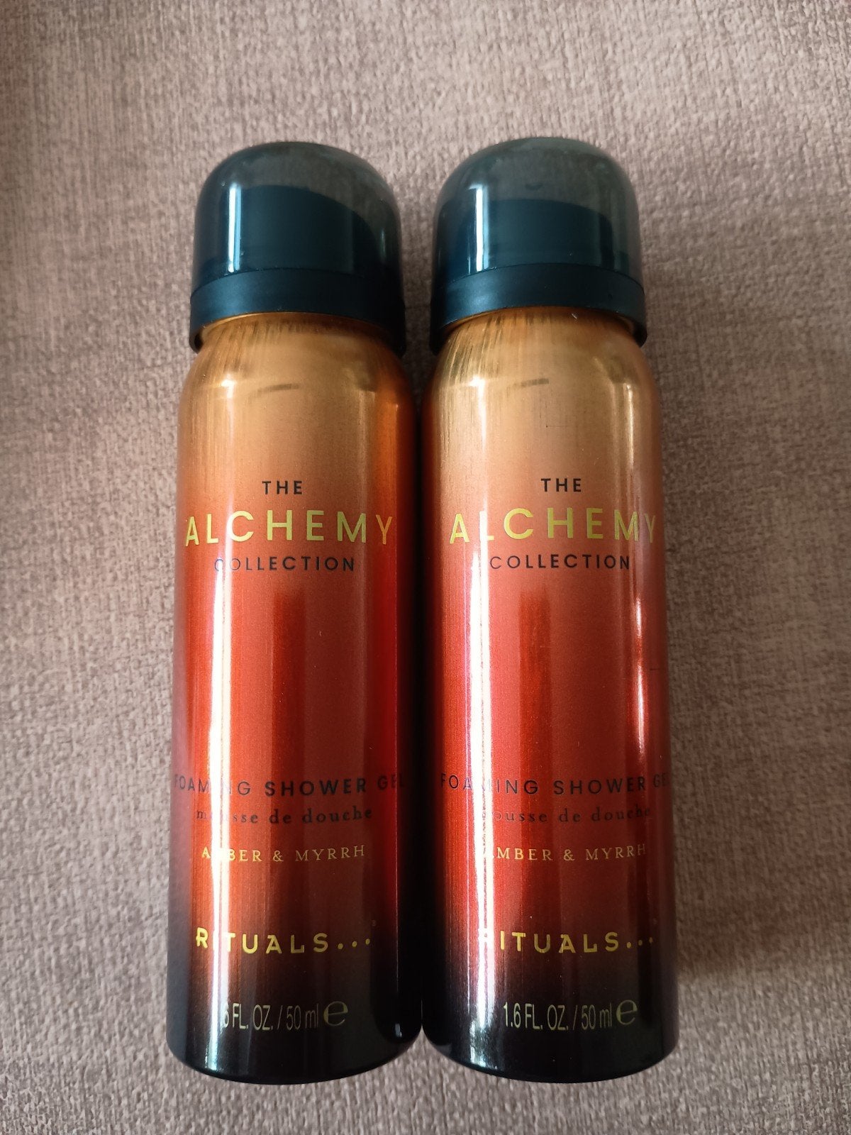 Nieuw Rituals The Alchemy Foaming Shower Gel 2x 50ml, Sieraden, Tassen en Uiterlijk, Uiterlijk | Lichaamsverzorging, Ophalen of Verzenden